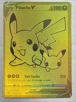 Pikachu V SWSH145 SWSH: Sword & Shield Promo Cards Holo - Image 1