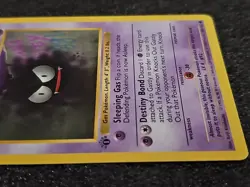 GASTLY 1st EDITION 1999 Pokemon Base Set Non-Holo Card #50/102 - Image 4