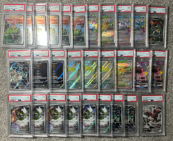 Pokemon PSA 9 PSA 8 29 Card Lot Victini 208 Espeon Surprise Box Thundrus etc - Image 1