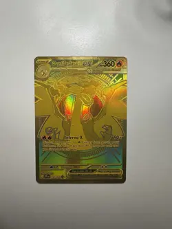 Pokemon Phantasmal Flames Mega Charizard X ex 130/094 Secret Rare Card - Image 1