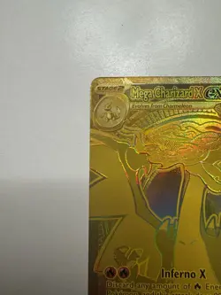 Pokemon Phantasmal Flames Mega Charizard X ex 130/094 Secret Rare Card - Image 2