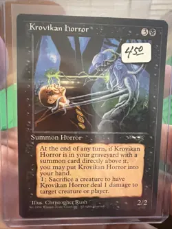 Krovikan Horror Alliances Regular Magic The Gathering MTG - Image 1