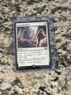 Final Showdown 11 M Outlaws of Thunder Junction NM MTG - Image 1