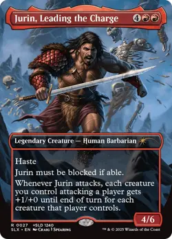 Jurin, Leading the Charge - 27 / English / Near Mint MTG - Image 1