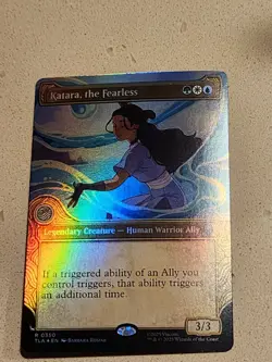 MTG - Katara, the Fearless - FOIL Showcase Rare #350 Avatar: The Last Airbender - Image 1