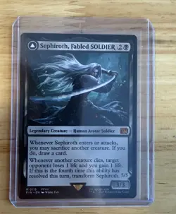 MTG Final Fantasy Sephiroth, Fabled SOLDIER - Image 1