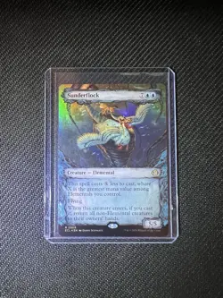 MTG Sunderflock ECL 0309 R NM FOIL Showcase - Image 1