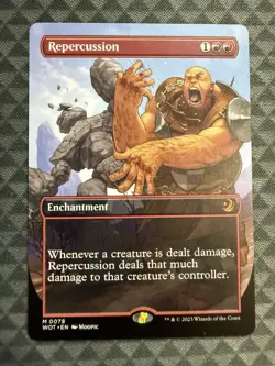 MTG Repercussion #0078 Anime Borderless Mythic Wilds of Eldraine: ET (WOT) - Image 2