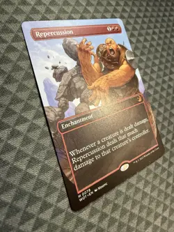 MTG Repercussion #0078 Anime Borderless Mythic Wilds of Eldraine: ET (WOT) - Image 3