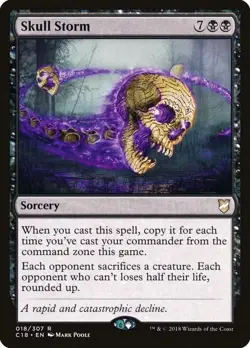 Skull Storm [Commander 2018] Near Mint - Image 1