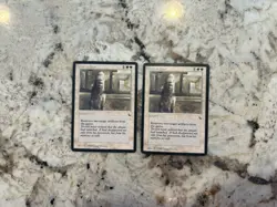 Dust To Dust The Dark x2 - Magic the Gathering Dust To Dust Dark Edition Played - Image 1
