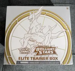 Pokemon TCG Sword & Shield: Brilliant Stars Elite Trainer Box ETB Factory Sealed 820650850127 - Image 1