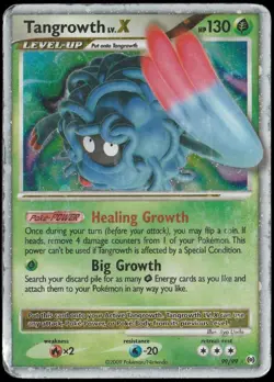 Tangrowth Lv. X 99/99 Pokemon TCG Arceus Holo Rare - Image 1