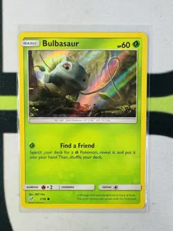 Bulbasaur 1/18 Pokemon Detective Pikachu HOLO MINT - Image 1