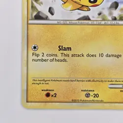 Pikachu 61/90 Common HS Undaunted LP Pokemon - Image 4