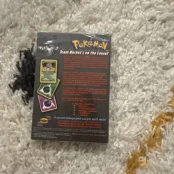Pokemon Team Rocket TROUBLE Theme Deck Factory Sealed Brand New Vintage 2000 - Image 4