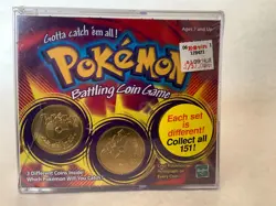 Pokemon battling coin game Sealed Brand New 1999 - Image 2