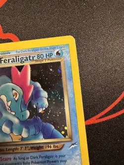 Pokemon TCG Dark Feraligatr Holo Rare Neo Destiny, 5/105 - Image 4