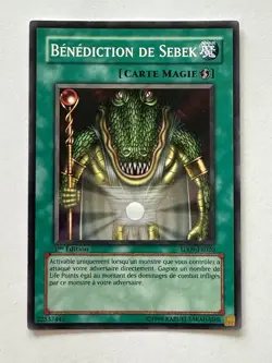 Yu-Gi-Oh Card - JCC - SD09-FR020 - Blessing of Sebek - FR - Image 1