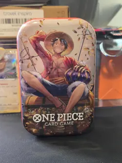 One Piece Tin Pack Set Vol 2 Luffy Promo | Vol. 2 Factory Sealed - IN HAND/US - Image 1