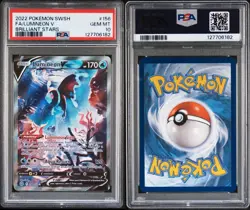 Pokemon Brilliant Stars Lumineon v Alternate Full Art #156/172 PSA 10 Gem Mint - Image 3