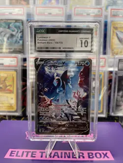 Pokemon Lumineon V Brilliant Stars 156/172 Alternate Alt Art CGC 10 GEM MINT - Image 1