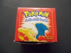 1999 POKEMON BURGER KING POKEBALL CHARIZARD 23K GOLD PLATED TRADING CARD SEALED - Image 1