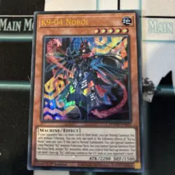 Yu-Gi-Oh TCG K9-04 Noroi 1st Edition Ultra Rare Near Mint Condition DOOD-EN025 - Image 1