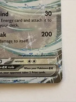 Pokemon TCG Lugia EX Holo Trading Card 017/034 CLV Classic NM - Image 4