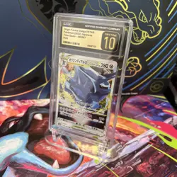 CGC 10 Pristine Origin Dialga VSTAR 049/067 RRR Time Gazer s10D Pokemon Card - Image 1