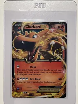 Pokemon TCG Charizard EX Flashfire Holo Ultra Rare Card 11/106 (Lightly played) - Image 1