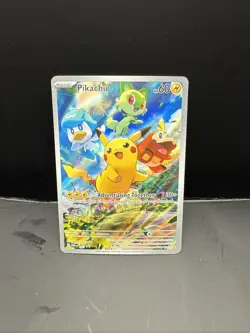 Pikachu 027 Sv: Scarlet & Violet Promo Cards Holo NM - Image 1