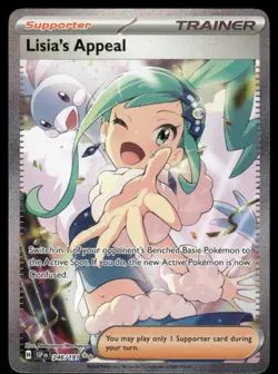 Pokemon Cards Lisia's Appeal 246/191 Surging Sparks Special Illustration Rare NM - Image 1
