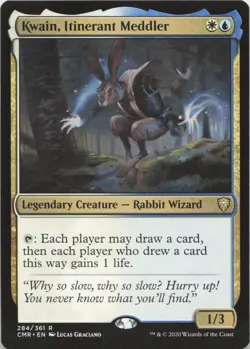Kwain, Itinerant Meddler R Commander Legends 284 - LP MTG - Image 1