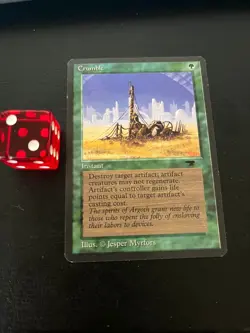 MTG CRUMBLE EXC ANTIQUITIES AQ VINTAGE #2 - Image 1