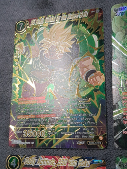Dragon Ball Super Card Game Lot of 4 (Masters) SS Broly, SS Gogeta, SSG Son Goku - Image 2