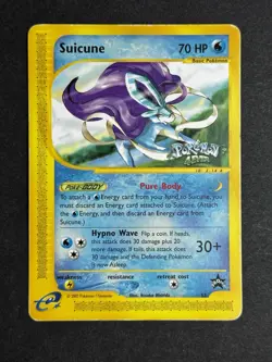 Suicune 53 Promo WOTC Pokemon 4ever Black Star Promo MP - Image 1