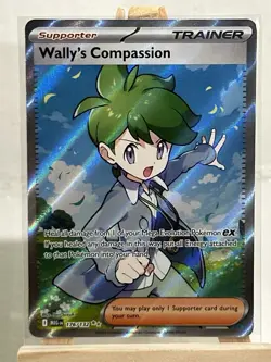 Wallys Compassion 176/132 Full Art Trainer Mega Evolution Pokemon TCG Card NM - Image 1
