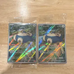 Pokemon TCG Snorlax SWSH092 Holo Promo Card English x2 - Image 1
