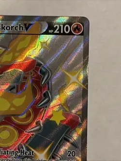 Pokemon TCG Centiskorch v SV108/SV122 Shining Fates Ultra Rare NM Condition - Image 3