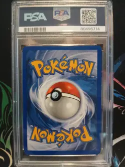 2000 Pokemon Gym Challenge 1st Edition Misty's Tears 118/132 PSA 7 NM - Image 2