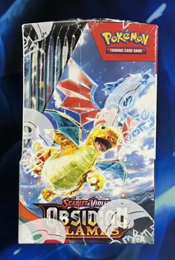Pokemon 2024 Scarlet & Violet Obsidian Flames Booster Box TCG Nm M - Image 4
