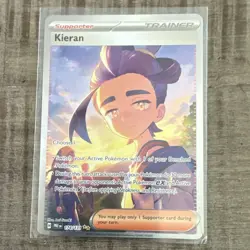 Pokemon Kieran Trainer Special Illustration 174/131 Prismatic Evolutions Holo - Image 1
