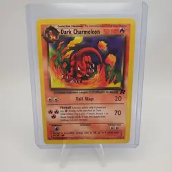Pokemon TCG Dark Chameleon 32/82 Team Rocket Base Set LP - Image 3