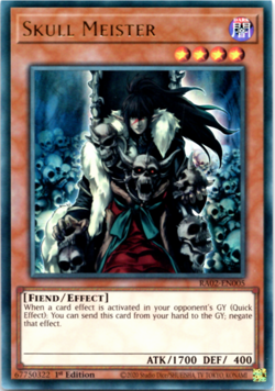 Skull Meister - RA02-EN005 - Super Rare - 1st Edition Yugioh - Image 1