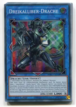 Yu-Gi-Oh! Dreikalliber Drache Super Rare BPRO-DE048 - Image 1