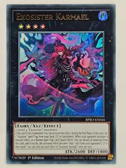 Yu Gi Oh - BPRO-EN044 Exosister Karmael - Ultra Rare - Image 1