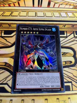 Yugioh Nummer c73 Abysssuperspritzer Super Rare DRLG-EN041 - Image 1