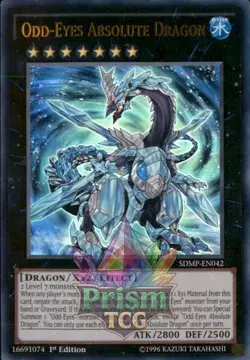1st ed Odd-Eyes Absolute Dragon ultra rare SDMP-EN042 Yugioh - Image 1