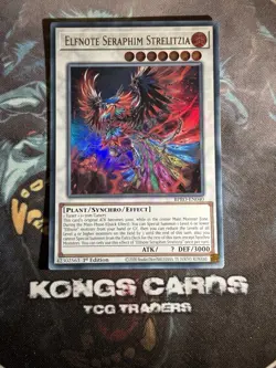 BPRO-EN040 Elfnote Seraphim Stelitzia Ultra Rare 1st Edition YuGiOh NEW! - Image 1